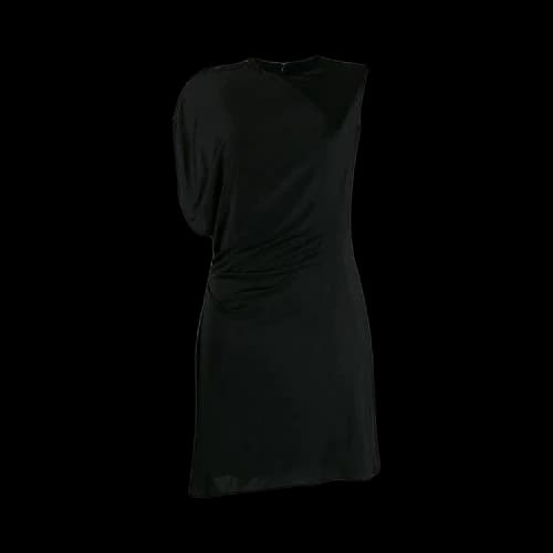 Versace Ruched Detail Dress 'Black'