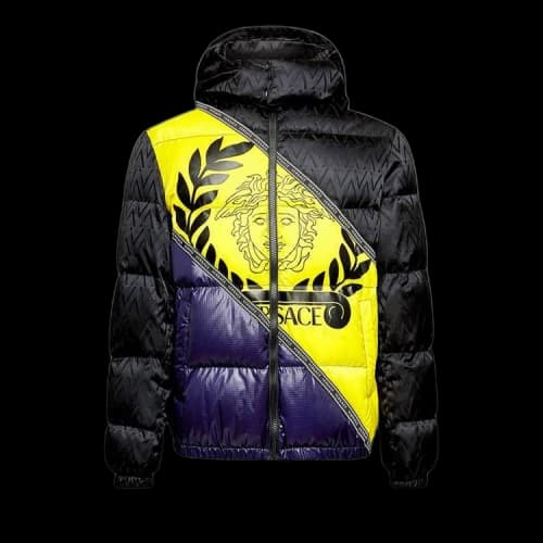 Versace Medusa Logo Puffer Jacket 'Multicolor'