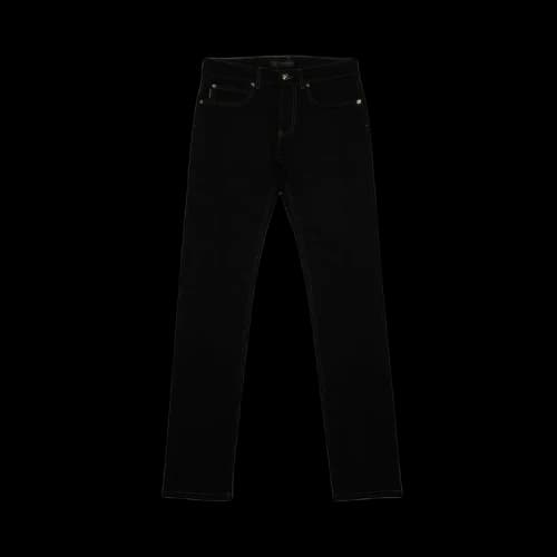 Versace Embroidered Safety Pin Jeans 'Black'