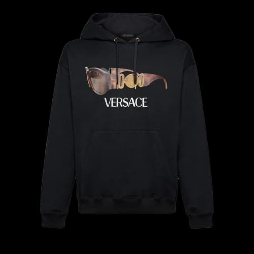 Versace Medusa Biggie Print Hoodie 'Black'
