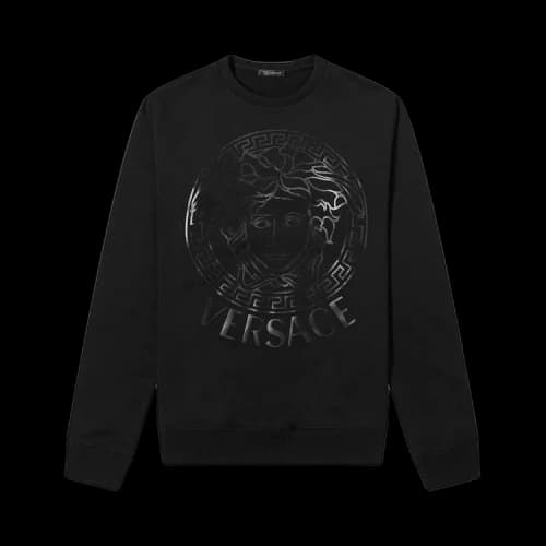 Versace Medusa Print Sweatshirt 'Black'
