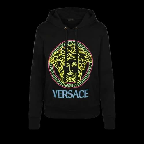 Versace Logo Track Pants 'Black'