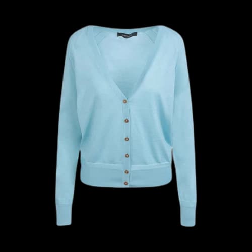 Versace Knit Cardigan 'Blue'