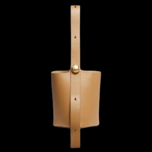 Loewe Medium Pebble Bucket Bag 'Oak'