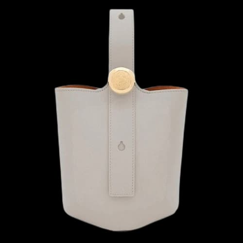 Loewe Pebble Bucket Bag 'Shell Grey'