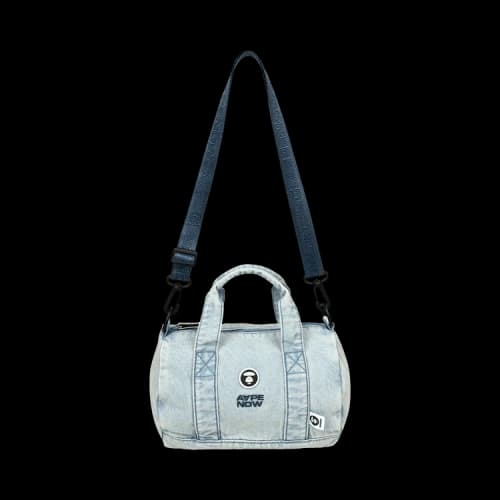 AAPE AAPENOW Moonface Crossbody Bag 'Blue/Light'