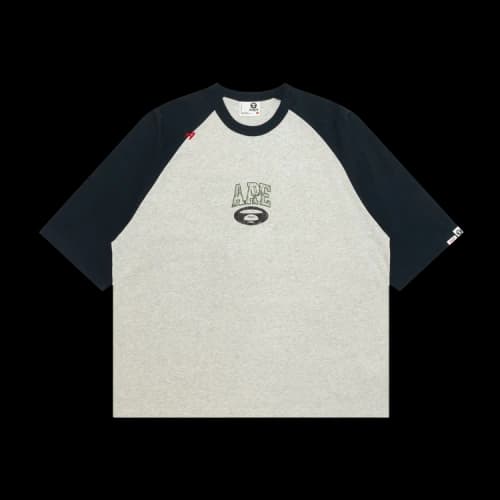 AAPE AAPEUNVS Unvs Graphic Tee 'White/Heather'