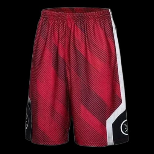 Li-Ning Way Of Wade Logo Basketball Shorts 'Red Black'