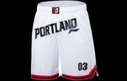 Li-Ning C.J. McCollum-1 Basketball Shorts 'White'