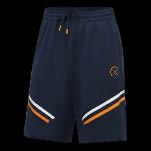 Li-Ning Way Of Wade Logo Basketball Shorts 'Navy Yellow'