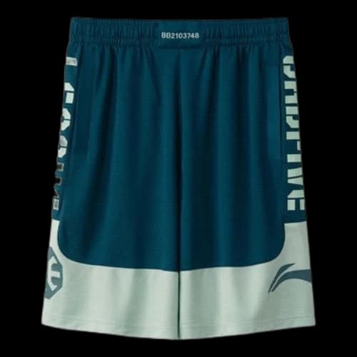 Li-Ning BadFive Logo Basketball Shorts 'Green Teal'