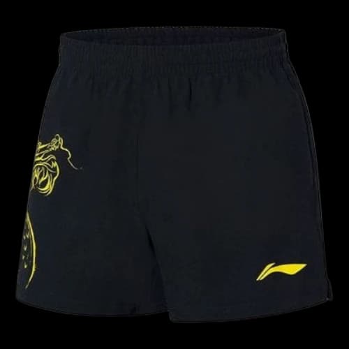 Li-Ning Table Tennis AT DRY Shorts 'Black Yellow'
