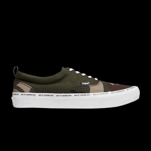 BAPE AAPE Lace 'Green Camo'