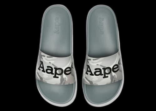 BAPE AAPE Slider Grey