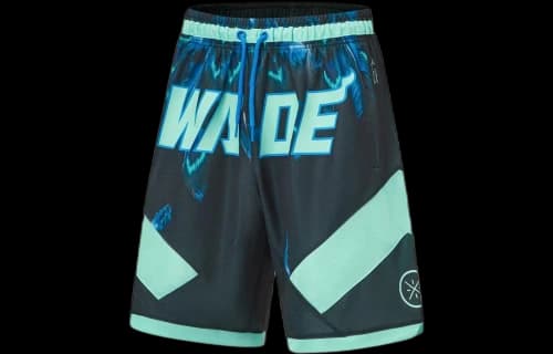 Li-Ning Wade Loose Fit Basketball Shorts 'Blue Mint Green'