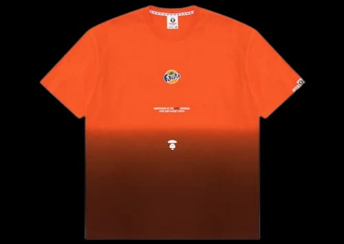 BAPE x Coca-Cola Moonface Logo Tee Fanta