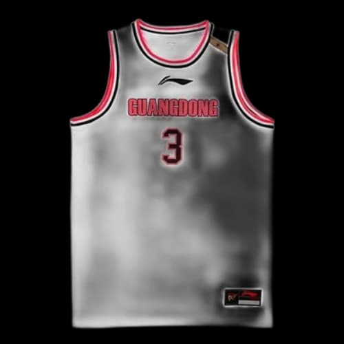 Li-Ning CBA Guangdong Basketball Jersey 'White Red'