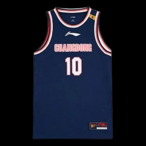 Li-Ning x CBA Guangdong Southern Tigers Basketball Jersey 'Navy Red'