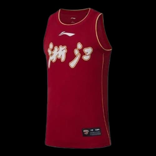 Li-Ning x CBA Zhejiang Basketball Jersey 'Red White'