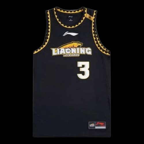 Li-Ning x CBA Liaoning Flying Leopards Basketball Jersey 'Black'