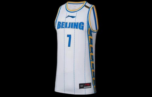 Li-Ning x CBA Beijing Ducks Sport Jersey 'White Light Blue'