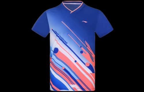 Li-Ning National Team Table Tennis Jersey T-Shirt 'Blue'