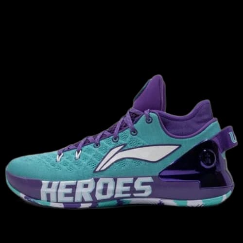 Li-Ning Yushuai 13 Low C. J. McCollum Player Edition 'Fluorescent Green Purple'