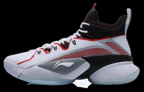 Li-Ning Air Raid 7 Premium High Basketball Shoes 'White Black Red'