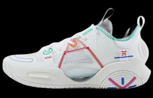 Li-Ning Wade All City 9 V1.5 PE 'White Rainbow'