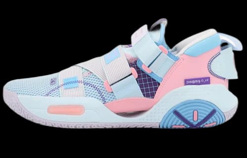 Li-Ning Wade All City 9 V2 'Baby Blue Pink'