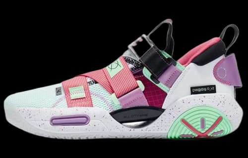 Li-Ning Wade All City 9 V2 'White Canna Red'