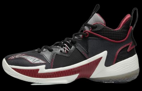 Li-Ning Zhengfeng Mid 'Black Red'