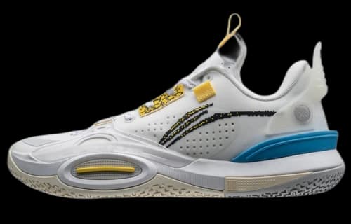 Li-Ning Wade All City 10 'White Yellow'