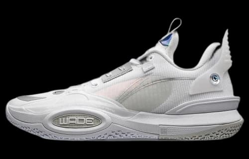Li-Ning Wade All City 10 x Glare We Are One 'White Grey'