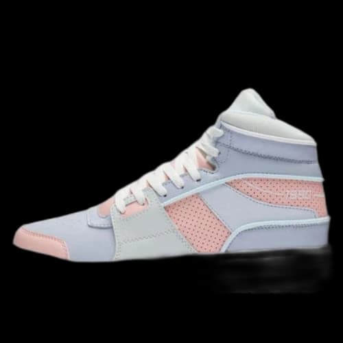 Li-Ning WeiWu High Top Shoes 'Blue Pink' (Women's)