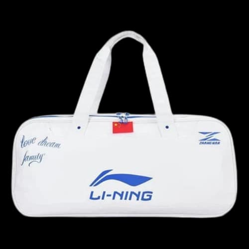 Li-Ning Tournament Square Racquet Bag 'White Blue'