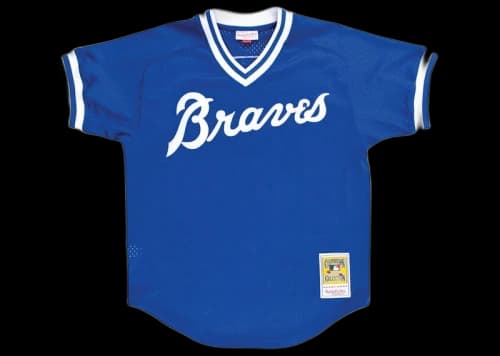 Mitchell & Ness Dale Murphy Atlanta Braves 1981 Pullover Authentic Jersey Royal