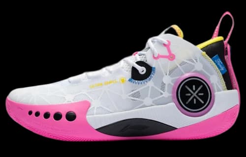 Li-Ning Wade Shadow 3 On Court 'White Pink'