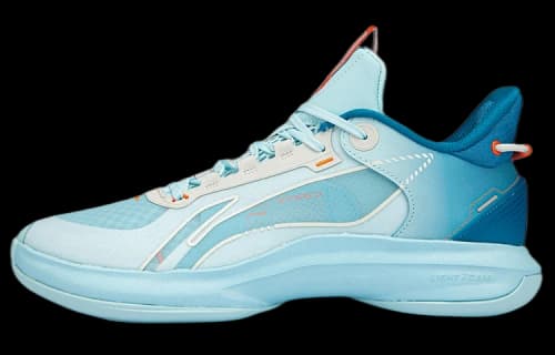 Li-Ning Flashing Mid 'Light Blue Orange'