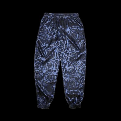 Versace Barocco Print Gym Pants 'Blue'