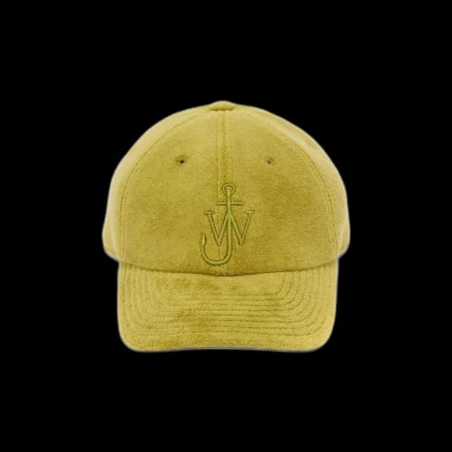 JW Anderson Terry Towel Baseball Cap 'Lime'