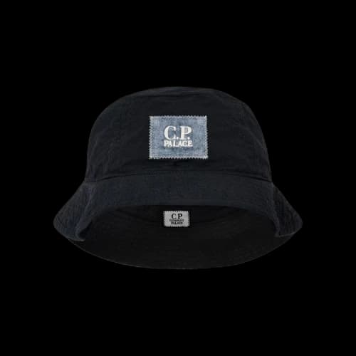 Palace x C.P. Company Plain Paper Touch Goggle Bucket Hat 'Navy'
