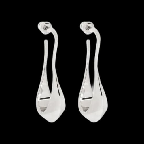 Lemaire Short Drop Earrings 'Silver'