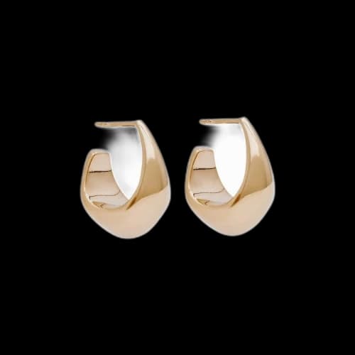 Lemaire Curved Mini Drop Earring 'Light Gold'