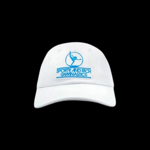 Sporty & Rich Gymnastics Hat 'White/Blue'