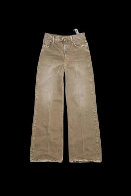 Acne Studios Relaxed Fit Jeans - 2022F Beige