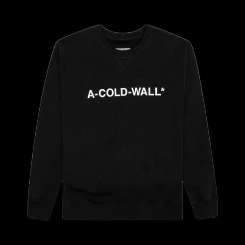 A-Cold-Wall* Essential Logo Crewneck 'Black'