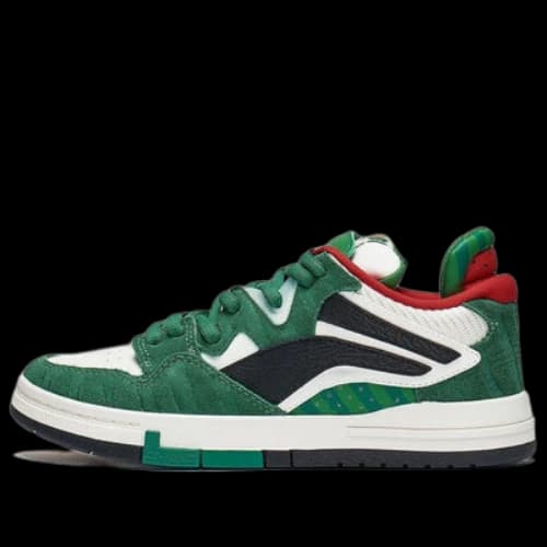 Li-Ning Wave Pro Skate Shoes 'White Green' (Women's)