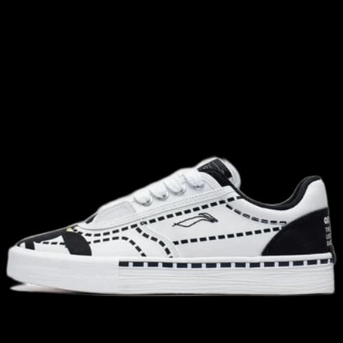Li-Ning Oswald the Lucky Rabbit Skate Shoes 'White Black' (Women's)