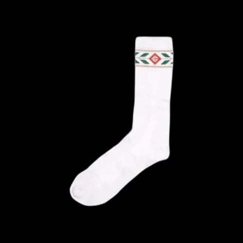 Casablanca Ribbed Sport Sock 'Laurel'